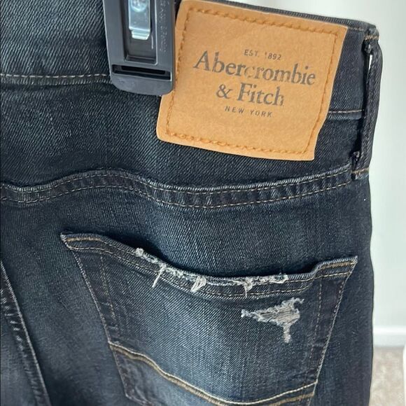 Abercrombie & Fitch Mens distressed Skinny Jeans 32x32 - Picture 4 of 7
